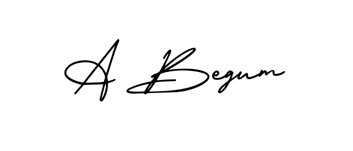 This is the best signature style for the A Begum name. Also you like these signature font (AmerikaSignatureDemo-Regular). Mix name signature. A Begum signature style 3 images and pictures png