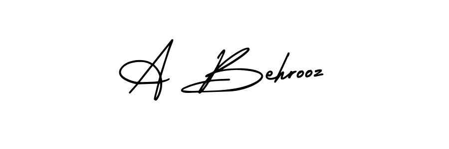 AmerikaSignatureDemo-Regular is a professional signature style that is perfect for those who want to add a touch of class to their signature. It is also a great choice for those who want to make their signature more unique. Get A Behrooz name to fancy signature for free. A Behrooz signature style 3 images and pictures png