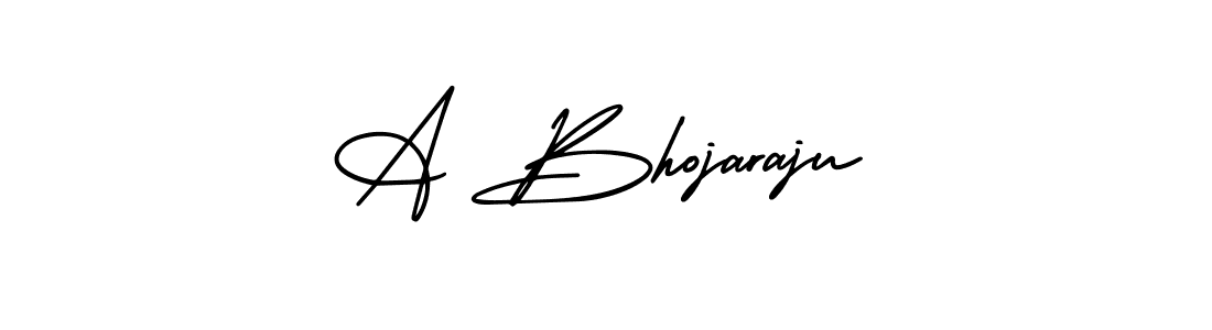 AmerikaSignatureDemo-Regular is a professional signature style that is perfect for those who want to add a touch of class to their signature. It is also a great choice for those who want to make their signature more unique. Get A Bhojaraju name to fancy signature for free. A Bhojaraju signature style 3 images and pictures png