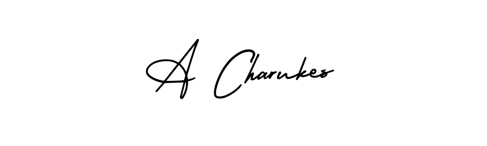 Create a beautiful signature design for name A Charukes. With this signature (AmerikaSignatureDemo-Regular) fonts, you can make a handwritten signature for free. A Charukes signature style 3 images and pictures png