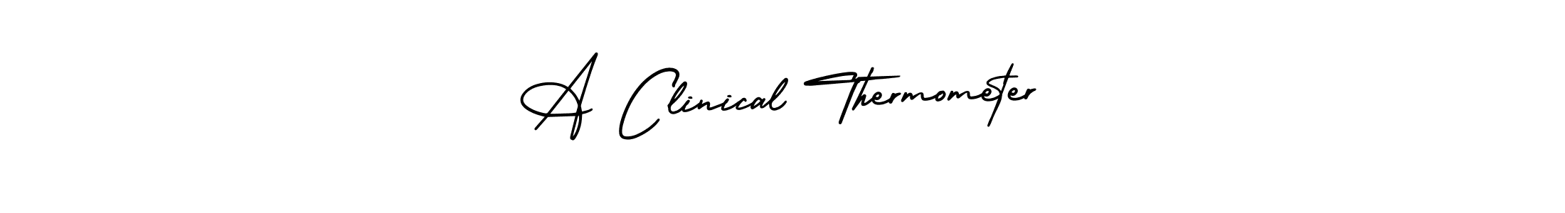 This is the best signature style for the A Clinical Thermometer name. Also you like these signature font (AmerikaSignatureDemo-Regular). Mix name signature. A Clinical Thermometer signature style 3 images and pictures png
