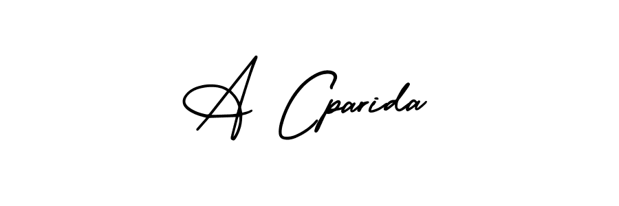 How to make A Cparida signature? AmerikaSignatureDemo-Regular is a professional autograph style. Create handwritten signature for A Cparida name. A Cparida signature style 3 images and pictures png