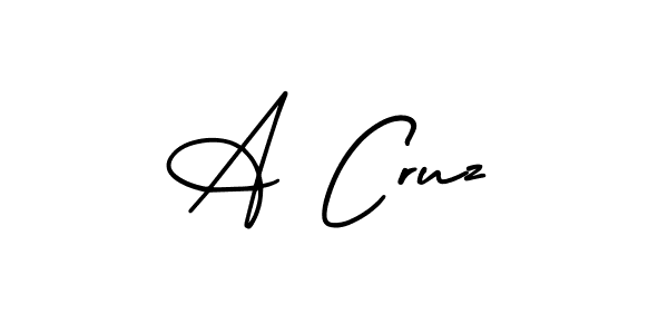 Best and Professional Signature Style for A Cruz. AmerikaSignatureDemo-Regular Best Signature Style Collection. A Cruz signature style 3 images and pictures png