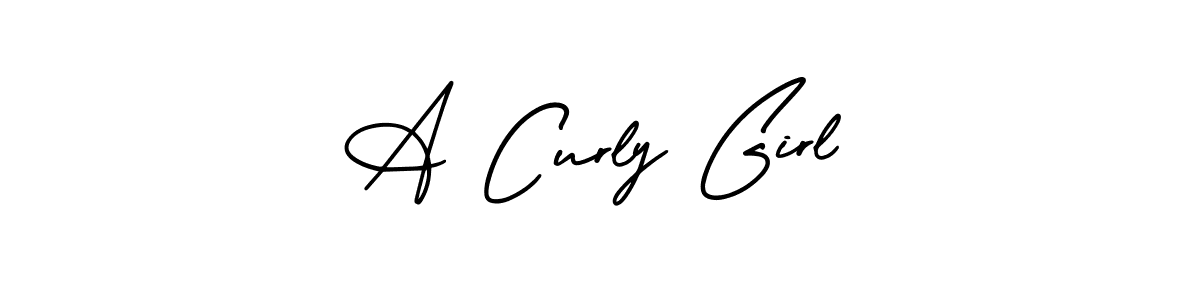 Similarly AmerikaSignatureDemo-Regular is the best handwritten signature design. Signature creator online .You can use it as an online autograph creator for name A Curly Girl. A Curly Girl signature style 3 images and pictures png