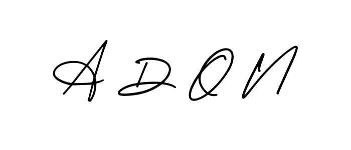 Best and Professional Signature Style for A D O N. AmerikaSignatureDemo-Regular Best Signature Style Collection. A D O N signature style 3 images and pictures png