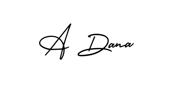 Best and Professional Signature Style for A Dana. AmerikaSignatureDemo-Regular Best Signature Style Collection. A Dana signature style 3 images and pictures png