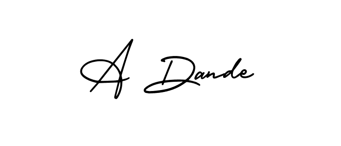 Make a short A Dande signature style. Manage your documents anywhere anytime using AmerikaSignatureDemo-Regular. Create and add eSignatures, submit forms, share and send files easily. A Dande signature style 3 images and pictures png