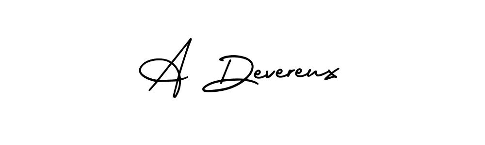 It looks lik you need a new signature style for name A Devereux. Design unique handwritten (AmerikaSignatureDemo-Regular) signature with our free signature maker in just a few clicks. A Devereux signature style 3 images and pictures png