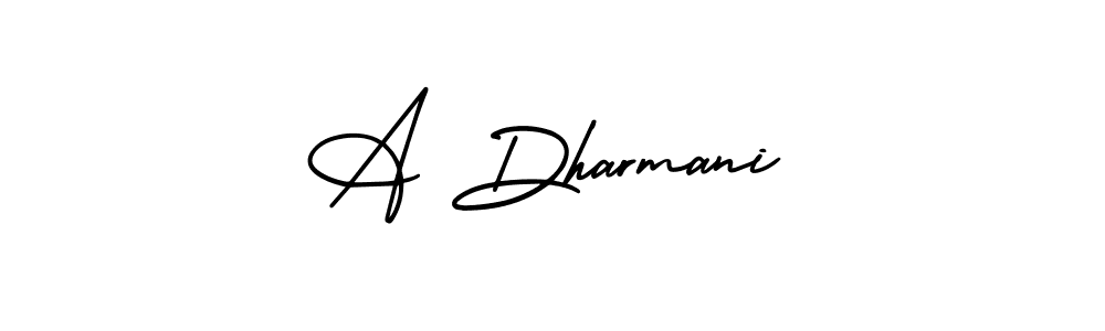 Also we have A Dharmani name is the best signature style. Create professional handwritten signature collection using AmerikaSignatureDemo-Regular autograph style. A Dharmani signature style 3 images and pictures png