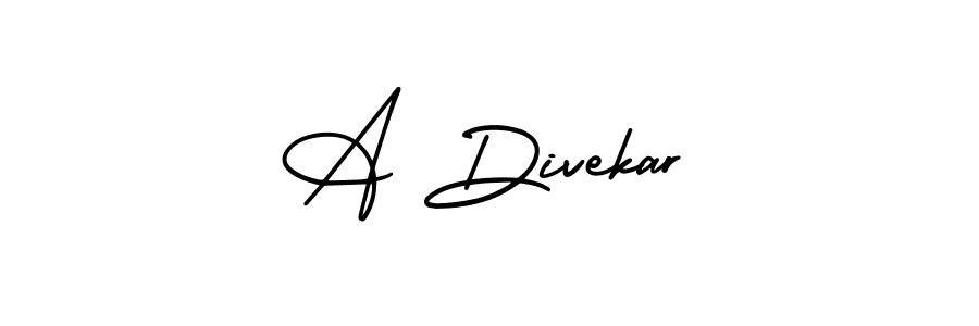 if you are searching for the best signature style for your name A Divekar. so please give up your signature search. here we have designed multiple signature styles  using AmerikaSignatureDemo-Regular. A Divekar signature style 3 images and pictures png