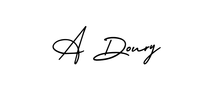 Also You can easily find your signature by using the search form. We will create A Doury name handwritten signature images for you free of cost using AmerikaSignatureDemo-Regular sign style. A Doury signature style 3 images and pictures png