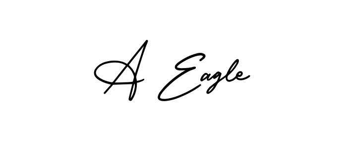 Best and Professional Signature Style for A Eagle. AmerikaSignatureDemo-Regular Best Signature Style Collection. A Eagle signature style 3 images and pictures png