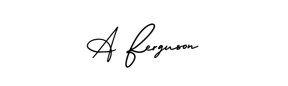 Use a signature maker to create a handwritten signature online. With this signature software, you can design (AmerikaSignatureDemo-Regular) your own signature for name A Ferguson. A Ferguson signature style 3 images and pictures png