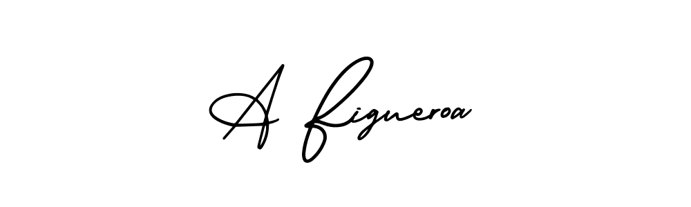 A Figueroa stylish signature style. Best Handwritten Sign (AmerikaSignatureDemo-Regular) for my name. Handwritten Signature Collection Ideas for my name A Figueroa. A Figueroa signature style 3 images and pictures png