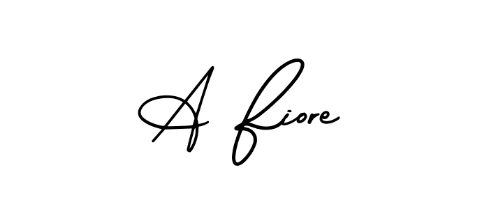 Also You can easily find your signature by using the search form. We will create A Fiore name handwritten signature images for you free of cost using AmerikaSignatureDemo-Regular sign style. A Fiore signature style 3 images and pictures png