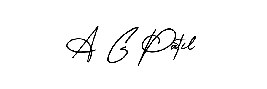 Check out images of Autograph of A G Patil name. Actor A G Patil Signature Style. AmerikaSignatureDemo-Regular is a professional sign style online. A G Patil signature style 3 images and pictures png