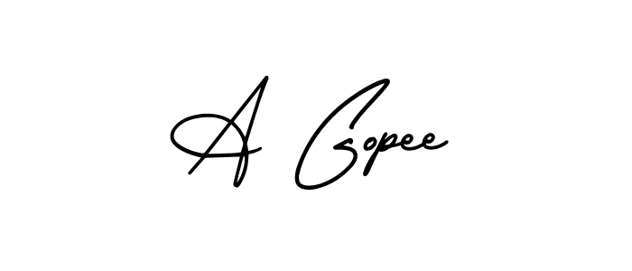 AmerikaSignatureDemo-Regular is a professional signature style that is perfect for those who want to add a touch of class to their signature. It is also a great choice for those who want to make their signature more unique. Get A Gopee name to fancy signature for free. A Gopee signature style 3 images and pictures png