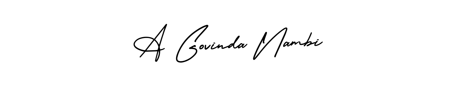 Here are the top 10 professional signature styles for the name A Govinda Nambi. These are the best autograph styles you can use for your name. A Govinda Nambi signature style 3 images and pictures png