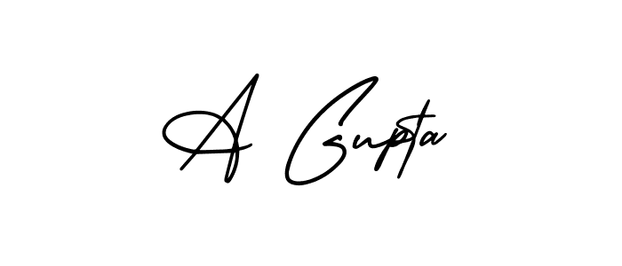 Also we have A Gupta name is the best signature style. Create professional handwritten signature collection using AmerikaSignatureDemo-Regular autograph style. A Gupta signature style 3 images and pictures png