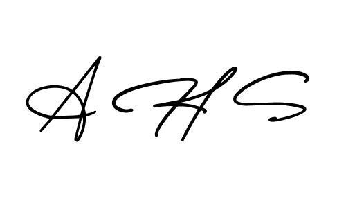 Check out images of Autograph of A H S name. Actor A H S Signature Style. AmerikaSignatureDemo-Regular is a professional sign style online. A H S signature style 3 images and pictures png