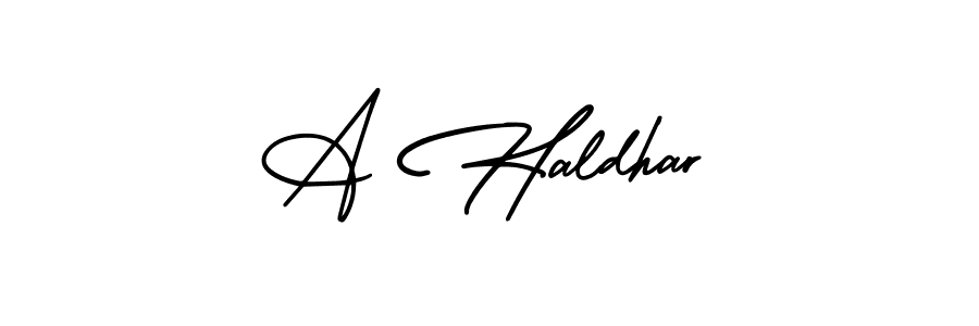 Also we have A Haldhar name is the best signature style. Create professional handwritten signature collection using AmerikaSignatureDemo-Regular autograph style. A Haldhar signature style 3 images and pictures png