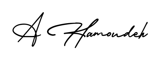 Designed for modern professionals: A Hamoudeh name signature crafted with AmerikaSignatureDemo-Regular script. Ready for digital PDF workflows. A Hamoudeh signature style 3 images and pictures png