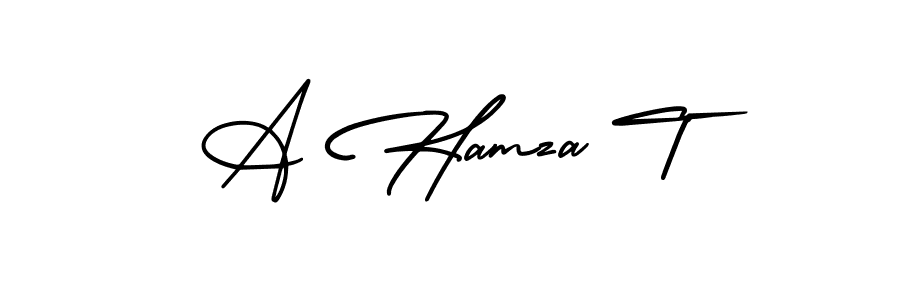 Make a short A Hamza T signature style. Manage your documents anywhere anytime using AmerikaSignatureDemo-Regular. Create and add eSignatures, submit forms, share and send files easily. A Hamza T signature style 3 images and pictures png
