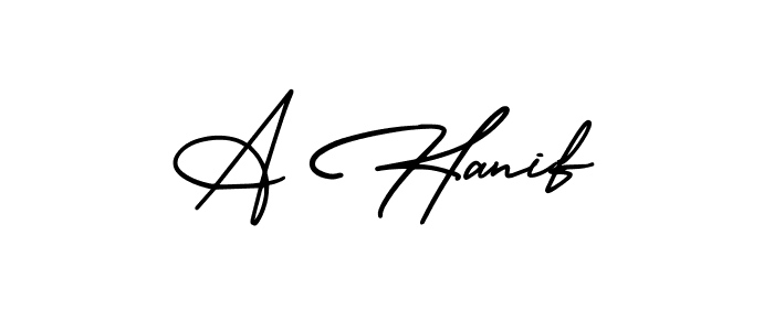 Here are the top 10 professional signature styles for the name A Hanif. These are the best autograph styles you can use for your name. A Hanif signature style 3 images and pictures png