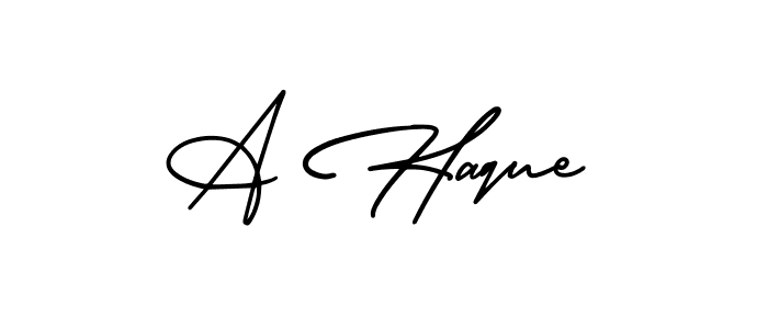 if you are searching for the best signature style for your name A Haque. so please give up your signature search. here we have designed multiple signature styles  using AmerikaSignatureDemo-Regular. A Haque signature style 3 images and pictures png