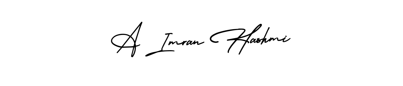 Design your own signature with our free online signature maker. With this signature software, you can create a handwritten (AmerikaSignatureDemo-Regular) signature for name A Imran Hashmi. A Imran Hashmi signature style 3 images and pictures png