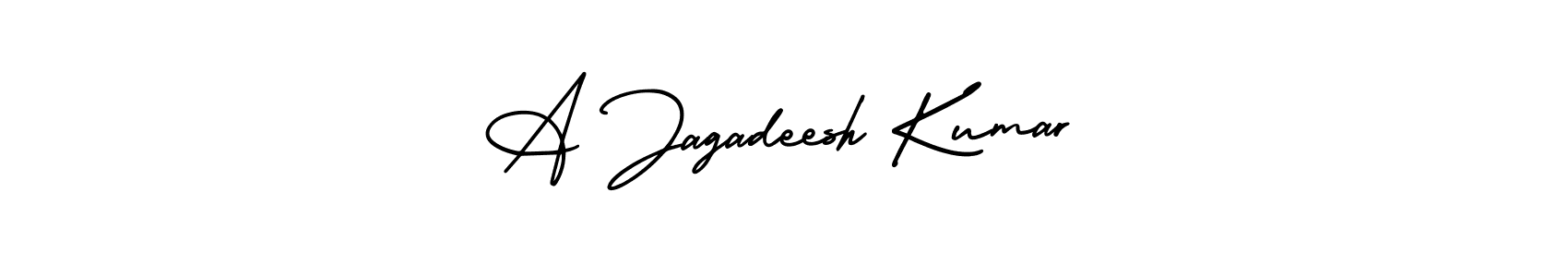 Make a beautiful signature design for name A Jagadeesh Kumar. Use this online signature maker to create a handwritten signature for free. A Jagadeesh Kumar signature style 3 images and pictures png