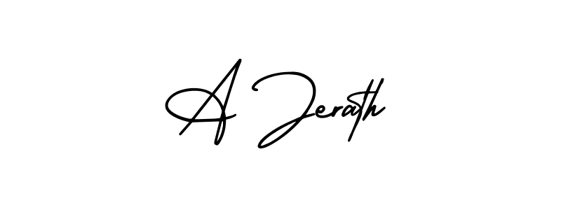 Also we have A Jerath name is the best signature style. Create professional handwritten signature collection using AmerikaSignatureDemo-Regular autograph style. A Jerath signature style 3 images and pictures png