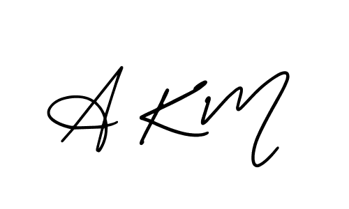 Here are the top 10 professional signature styles for the name A K M. These are the best autograph styles you can use for your name. A K M signature style 3 images and pictures png