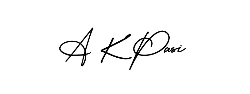 See photos of A K Pasi official signature by Spectra . Check more albums & portfolios. Read reviews & check more about AmerikaSignatureDemo-Regular font. A K Pasi signature style 3 images and pictures png