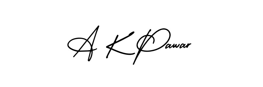 Also we have A K Pawar name is the best signature style. Create professional handwritten signature collection using AmerikaSignatureDemo-Regular autograph style. A K Pawar signature style 3 images and pictures png