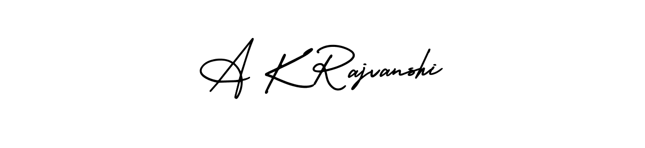 Make a beautiful signature design for name A K Rajvanshi. Use this online signature maker to create a handwritten signature for free. A K Rajvanshi signature style 3 images and pictures png