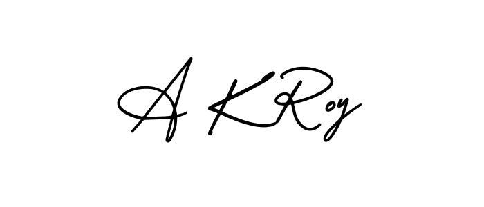 Make a beautiful signature design for name A K Roy. Use this online signature maker to create a handwritten signature for free. A K Roy signature style 3 images and pictures png