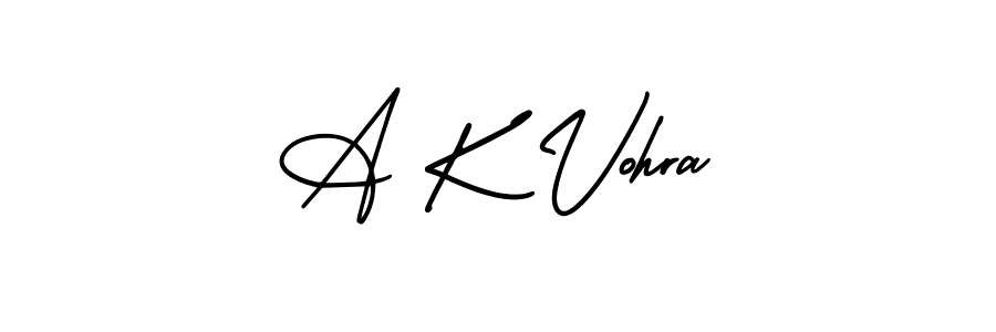 Check out images of Autograph of A K Vohra name. Actor A K Vohra Signature Style. AmerikaSignatureDemo-Regular is a professional sign style online. A K Vohra signature style 3 images and pictures png