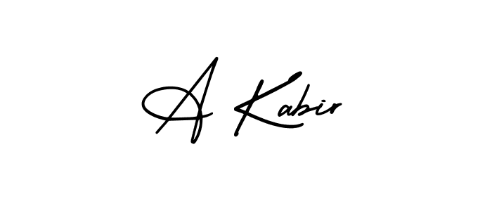 Here are the top 10 professional signature styles for the name A Kabir. These are the best autograph styles you can use for your name. A Kabir signature style 3 images and pictures png