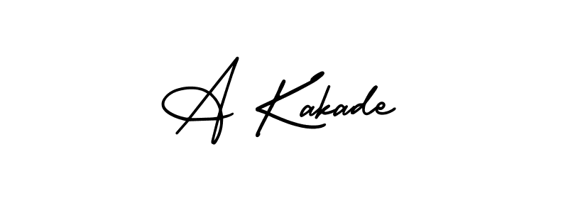 AmerikaSignatureDemo-Regular is a professional signature style that is perfect for those who want to add a touch of class to their signature. It is also a great choice for those who want to make their signature more unique. Get A Kakade name to fancy signature for free. A Kakade signature style 3 images and pictures png