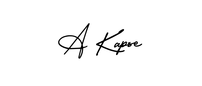 You can use this online signature creator to create a handwritten signature for the name A Kapse. This is the best online autograph maker. A Kapse signature style 3 images and pictures png