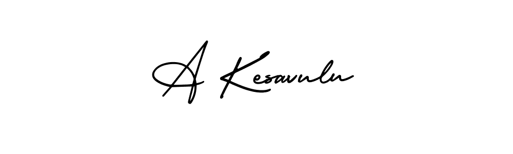 Make a beautiful signature design for name A Kesavulu. With this signature (AmerikaSignatureDemo-Regular) style, you can create a handwritten signature for free. A Kesavulu signature style 3 images and pictures png