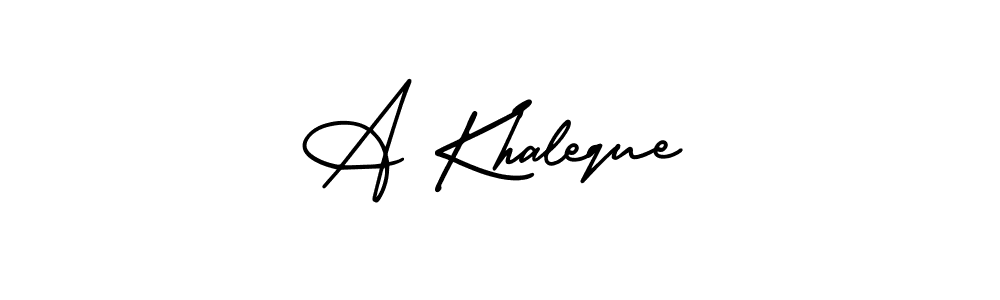 Here are the top 10 professional signature styles for the name A Khaleque. These are the best autograph styles you can use for your name. A Khaleque signature style 3 images and pictures png