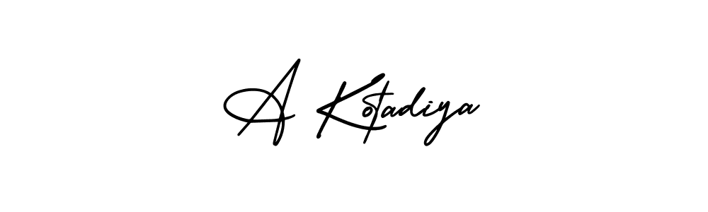 Here are the top 10 professional signature styles for the name A Kotadiya. These are the best autograph styles you can use for your name. A Kotadiya signature style 3 images and pictures png