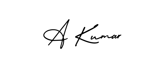 Also You can easily find your signature by using the search form. We will create A Kumar name handwritten signature images for you free of cost using AmerikaSignatureDemo-Regular sign style. A Kumar signature style 3 images and pictures png