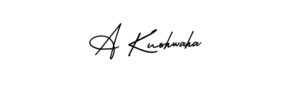 How to make A Kushwaha signature? AmerikaSignatureDemo-Regular is a professional autograph style. Create handwritten signature for A Kushwaha name. A Kushwaha signature style 3 images and pictures png