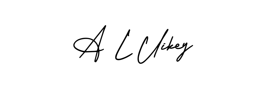 Once you've used our free online signature maker to create your best signature AmerikaSignatureDemo-Regular style, it's time to enjoy all of the benefits that A L Uikey name signing documents. A L Uikey signature style 3 images and pictures png