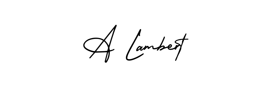 Similarly AmerikaSignatureDemo-Regular is the best handwritten signature design. Signature creator online .You can use it as an online autograph creator for name A Lambert. A Lambert signature style 3 images and pictures png