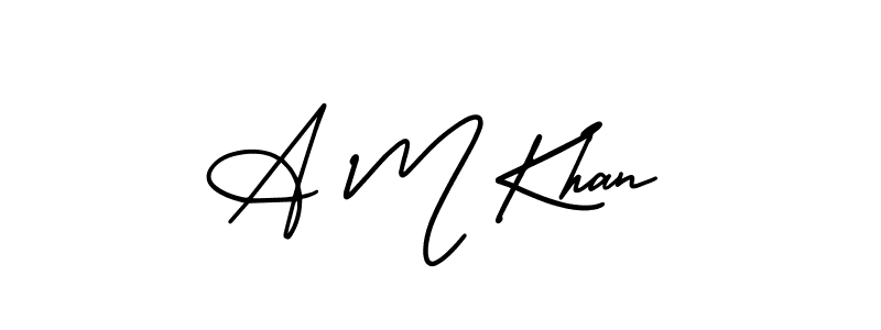 Best and Professional Signature Style for A M Khan. AmerikaSignatureDemo-Regular Best Signature Style Collection. A M Khan signature style 3 images and pictures png