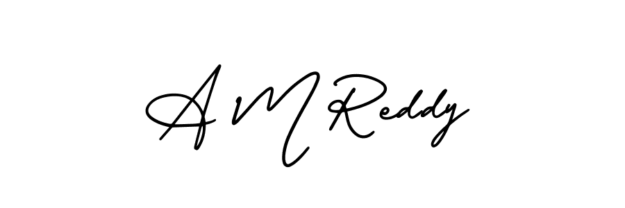 It looks lik you need a new signature style for name A M Reddy. Design unique handwritten (AmerikaSignatureDemo-Regular) signature with our free signature maker in just a few clicks. A M Reddy signature style 3 images and pictures png